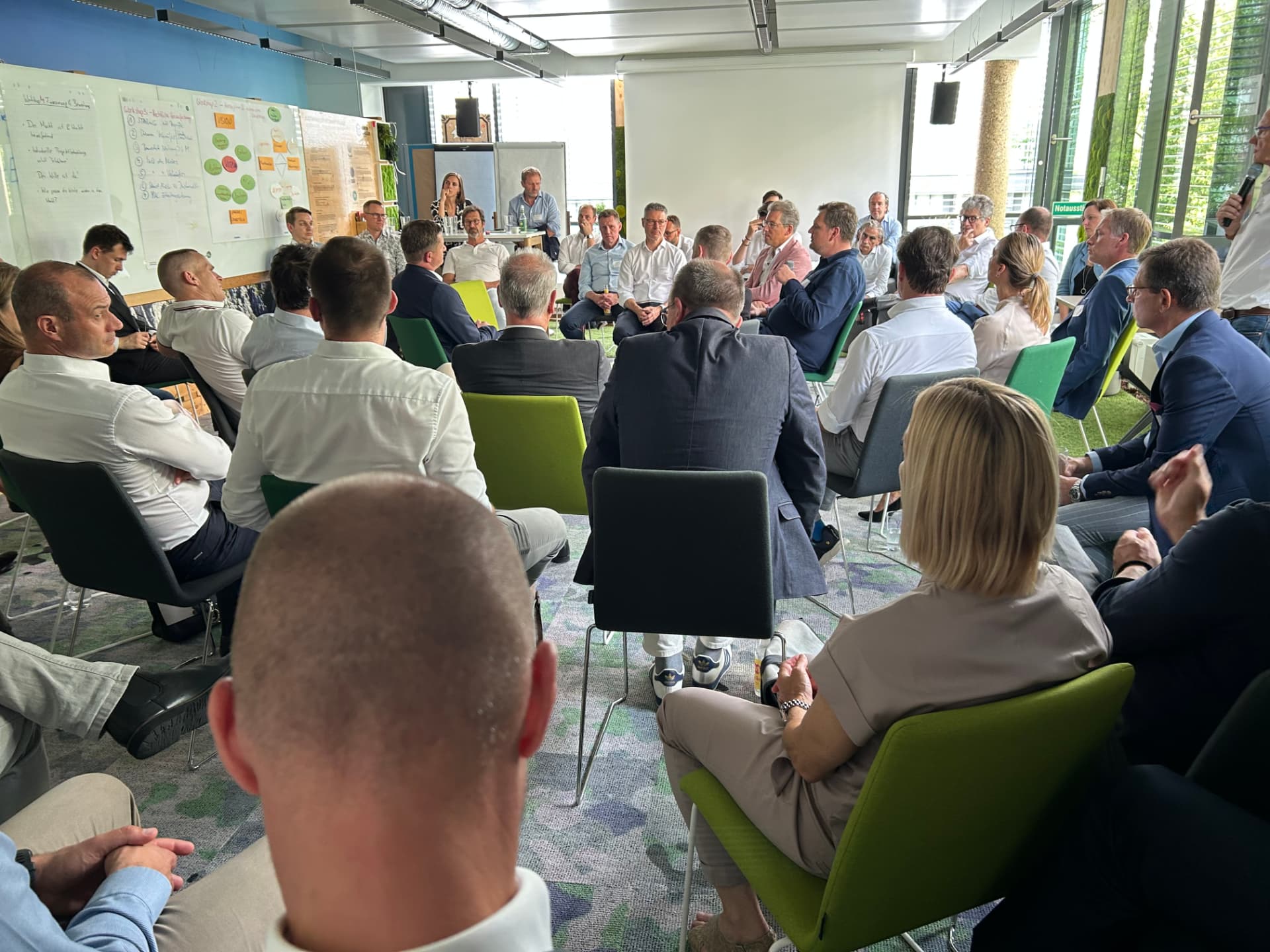 Fishbowl-Diskussion beim RE:Value Dialog