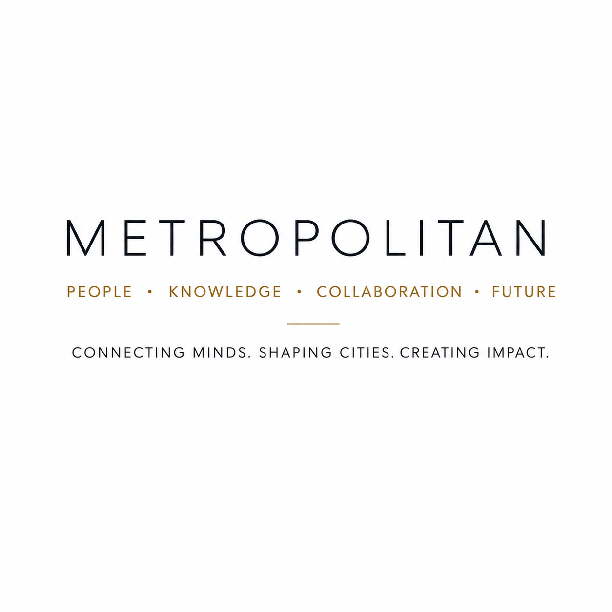 Metropolitan — Connecting People. Shaping Futures.